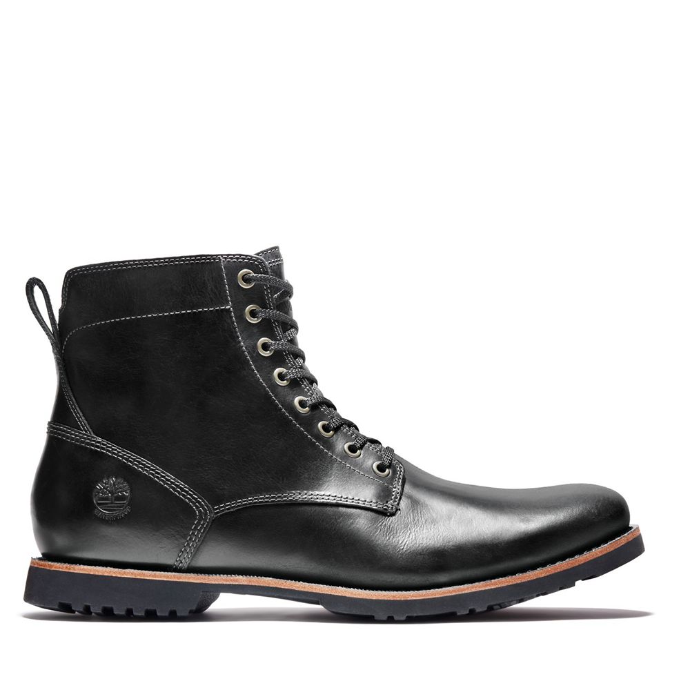 Botas de Nieve Timberland Argentina Hombre - Kendrick Side-Zip Waterproof - Negras - HVALNS-835